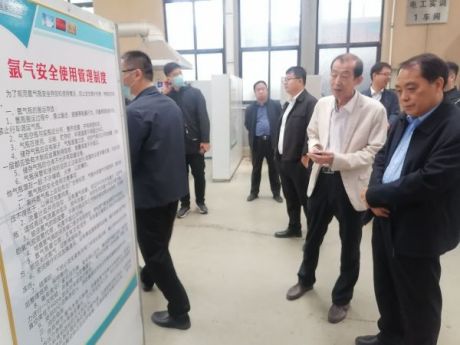 澤能公司迎接氬氣專項整治行動檢查