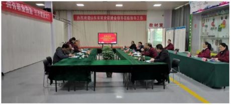 山東省就業(yè)促進會領(lǐng)導(dǎo)蒞臨澤能公司 指導(dǎo)工作